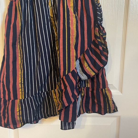 Ranna Gill Anthropologie Sibyl Shimmer Mini Dress - Picture 2 of 9